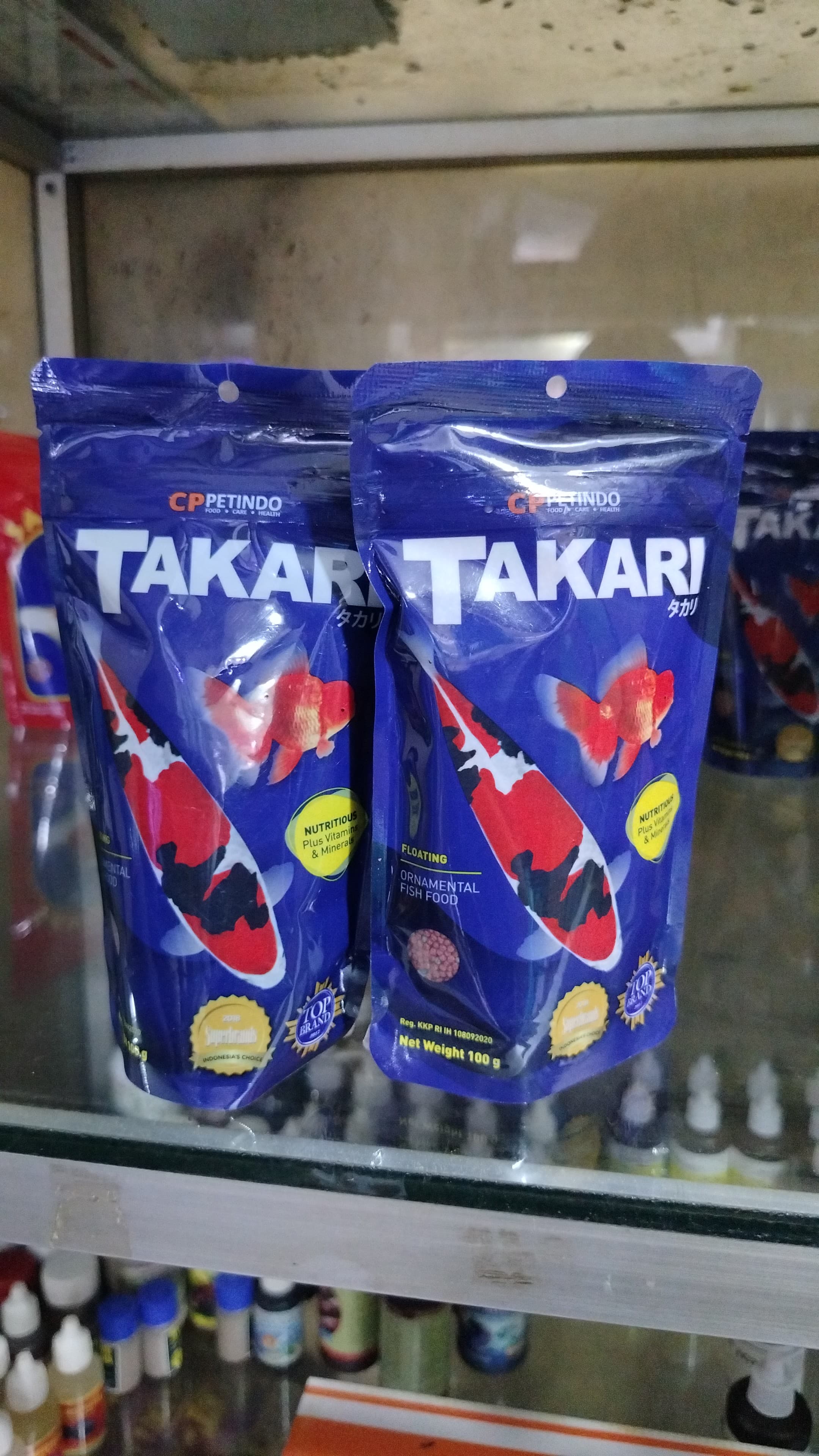Pelet Ikan Takari